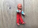 Caco popje jongetje vintage 7.5 cm., Ophalen of Verzenden, Gebruikt