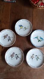 Bordjes Hollandse Vogels door ELLES samen :, Ophalen of Verzenden, Bord