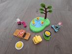 Peppa pig speelset picknick, Ophalen of Verzenden, Zo goed als nieuw, Poppenhuis