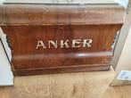 Antieke Anker Naaimachine in Houten Kast, Ophalen
