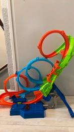 Hot Wheels 4-loopings crash baanset/racebaan, Kinderen en Baby's, Speelgoed | Racebanen, Ophalen of Verzenden, Zo goed als nieuw