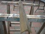 Messing hoekprofiel 50x50x5mm L=0,9m, Doe-het-zelf en Verbouw, Metalen, Ophalen, Gebruikt, Koper of Messing