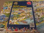 Jan van haasteren puzzel Camping Chaos 300 stuks, Ophalen of Verzenden, Minder dan 500 stukjes, Gebruikt, Legpuzzel