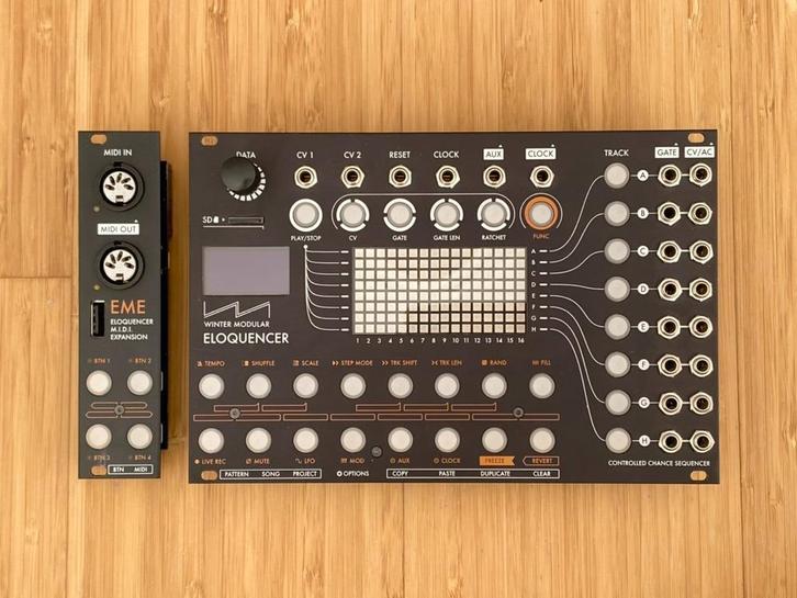 Winter Modular Eloquencer Eurorack sequencer, Muziek en Instrumenten, Soundmodules, Zo goed als nieuw, Overige merken, Verzenden