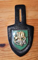 Belgische Borstzakhanger 4e regiment Jagers te paard, Ophalen of Verzenden, Landmacht, Overige gebieden, Embleem of Badge