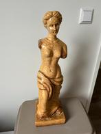 Antieke keramische buste van een vrouw, Ophalen of Verzenden