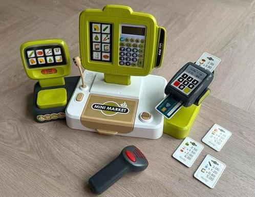 SMOBY speelkassa, Kinderen en Baby's, Speelgoed | Speelkeukens, Zo goed als nieuw, Kunststof, Ophalen of Verzenden