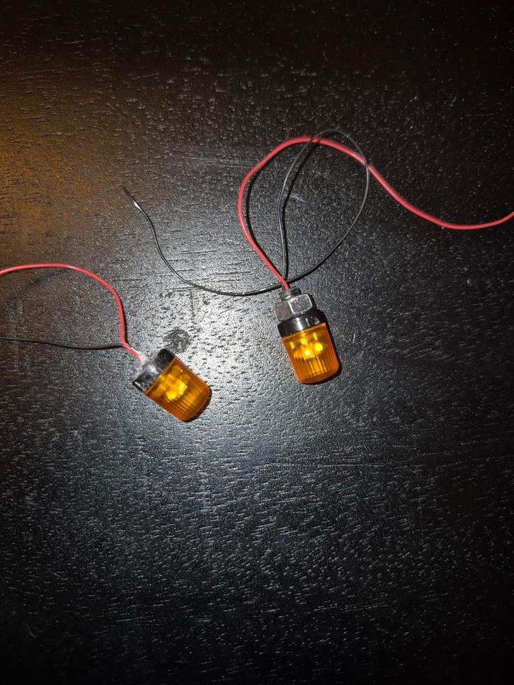 Pistenking Zwaailampen 1/14 Tamiya Lesu Carson, Hobby en Vrije tijd, Modelbouw | Radiografisch | Auto's, Gebruikt, Ophalen of Verzenden