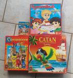 Junior Spellen Set: Catan, Carcassonne, Rummikub, Hobby en Vrije tijd, Drie of vier spelers, Ophalen of Verzenden, Gebruikt