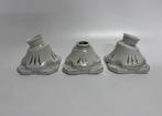 Antieke vintage porseleinen goud gedecoreerde fittinghouder, Antiek en Kunst, Antiek | Lampen, Ophalen of Verzenden