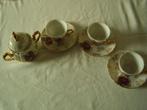 servies kop schotel suikerpot frankrijk theeservies decorati, Nieuw, Ophalen of Verzenden, Overige stijlen, Kop(pen) en/of Schotel(s)