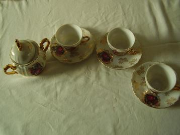 servies kop schotel suikerpot frankrijk theeservies decorati beschikbaar voor biedingen
