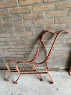Nostalgische tuinbank beugels, Tuin en Terras, Ophalen, Gebruikt, Metaal