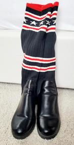Designer Stretch boots NIEUW ‼️, Kleding | Dames, Schoenen, Hoge laarzen, Zwart, Nieuw, Ophalen of Verzenden