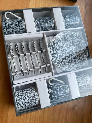 Set tokyo design studio espresso set mokken schotels lepel beschikbaar voor biedingen