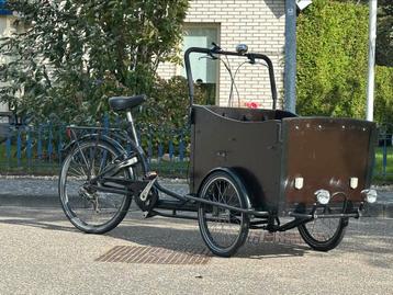 Bakfiets beschikbaar voor biedingen