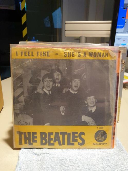 the Beatles - I feel fine (a1), Cd's en Dvd's, Vinyl Singles, Ophalen of Verzenden