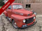 Ford USA f1 v8 pick up nl kenteken, Auto's, Oldtimers, Achterwielaandrijving, Zwart, Overige carrosserieën, Bedrijf