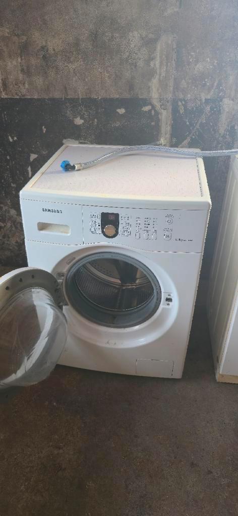 wasmachine & droger – ideaal voor paarden en dierenmateriaal, Witgoed en Apparatuur, Wasmachines, Gebruikt, Voorlader, 1200 tot 1600 toeren