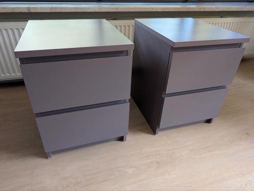 2x Ikea MALM ladekasten, Huis en Inrichting, Kasten | Ladekasten, Gebruikt, Minder dan 100 cm, Minder dan 50 cm, 25 tot 50 cm