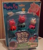Peppa big 4 speelgoed figuren/stempels (bops n tops), Ophalen of Verzenden, Nieuw