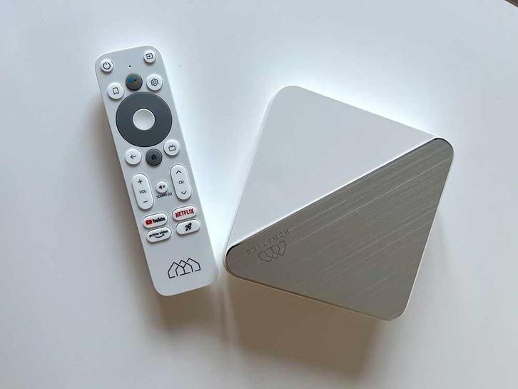 Homatics Box R 4K Plus Android ATV Gecertificeerde tv-box, Audio, Tv en Foto, Mediaspelers, Zo goed als nieuw, Minder dan 500 GB