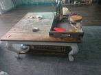 Riviera maison driftwood salontafel, Ophalen, 50 tot 100 cm, Zo goed als nieuw, Minder dan 50 cm