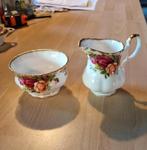 Royal Albert Old Country Roses Melkkan en Suikerpot, Ophalen of Verzenden