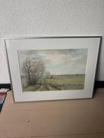 Aquarel Jan Rombouts - 1982, Antiek en Kunst, Ophalen