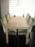 Eetkamertafel, Ophalen, Gebruikt, 50 tot 100 cm, Vijf personen of meer