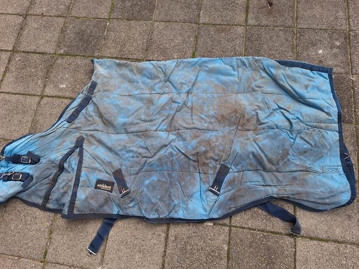 Staldeken 200 grams merk Epplejeck maat 185, Dieren en Toebehoren, Paarden en Pony's | Dekens en Dekjes, Gebruikt, Deken, Ophalen