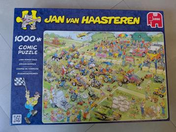 Jan van Haasteren Grasmaaierrace 1000 stukjes beschikbaar voor biedingen
