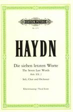 Haydn - Die sieben letze Worte, Muziek en Instrumenten, Bladmuziek, Koor, Klassiek, Ophalen of Verzenden, Zo goed als nieuw