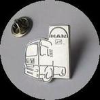 MAN truck pin, chroom, Verzamelen, Speldjes, Pins en Buttons, Ophalen of Verzenden, Zo goed als nieuw, Transport, Speldje of Pin