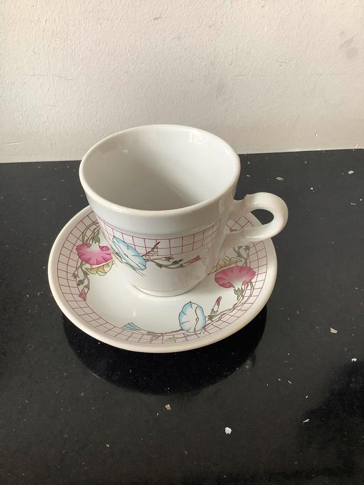 Lief espresso kop en schotel, Verzamelen, Retro, Huis en Inrichting, Ophalen of Verzenden