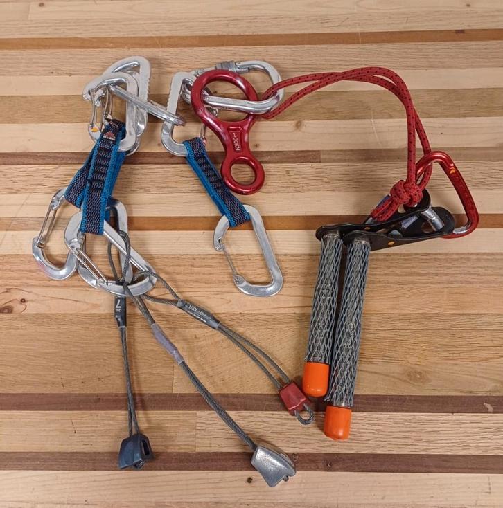 Klimmateriaal voor bergbeklimmers, Sport en Fitness, Bergsport en Wandelen, Gebruikt, Overige typen, Ophalen of Verzenden