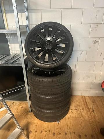 Orginele Audi S8 Velgen met banden 19 inch Pirelli beschikbaar voor biedingen