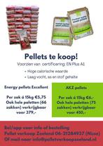 Pellets , hoogwaardige houtpellets te koop!, 6 m³ of meer, Ophalen, Overige houtsoorten, Blokken