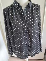 BLOUSE, Kleding | Dames, H&M, Verzenden, Zwart, Maat 42/44 (L)