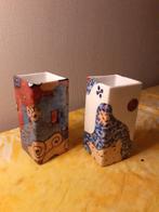 SETJE GAUDI BARCELONA VAASJES, Ophalen of Verzenden, Aardewerk of Porselein, Minder dan 50 cm