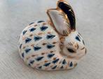 Vintage beeldje Royal Crown Derby Rabbit Presse-papier., Verzamelen, Beelden en Beeldjes, Ophalen of Verzenden