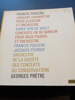 Francis Poulenc Concert Champetre pour clavecin et orchestre, Ophalen of Verzenden