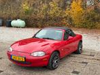 Mazda MX5 2000 1.6, Auto's, Stoelverwarming, 4 cilinders, Cabriolet, 990 kg