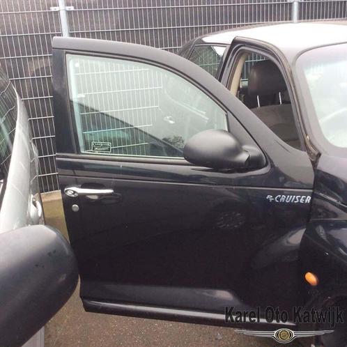 Voordeur rechts Chrysler PT Cruiser 2000-2004 kleur zwart, Auto-onderdelen, Carrosserie en Plaatwerk, Deur, Chrysler, Gebruikt