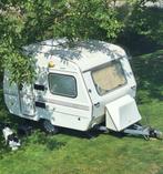 Gezellige opgeknapte Predom caravan <750kg, Caravans en Kamperen, Caravans, Koelkast, Tot en met 2, Particulier, 500 - 750 kg