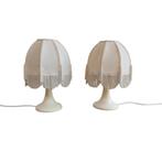 Set vintage bedlampen, tafellampen Aro Leuchten, Huis en Inrichting, Stof, Gebruikt, Ophalen of Verzenden, Onbekend