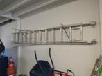 2 Ladders - 12 delig samen voor 100 euro, Doe-het-zelf en Verbouw, Ladders en Trappen, Gebruikt, Ophalen of Verzenden, Ladder