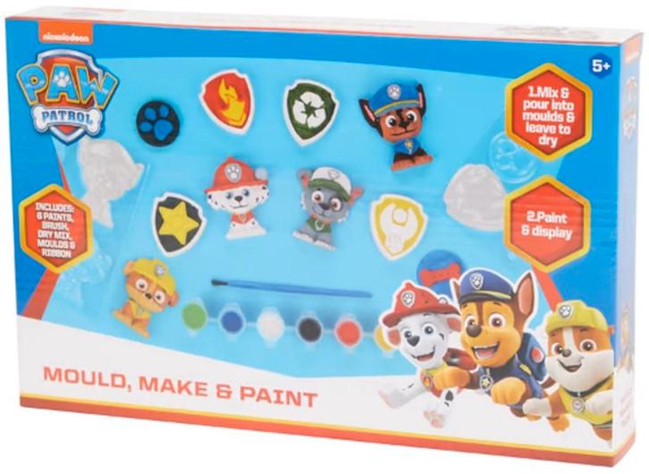 Paw Patrol Gips en Verf Pakket, Hobby en Vrije tijd, Knutselen, Nieuw, Knutselwerk, Ophalen of Verzenden