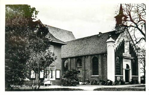 (387-034-009) Wezep Kerk met Pastorie, Verzamelen, Ansichtkaarten | Nederland, Gelderland, Verzenden