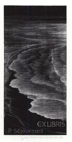0079 Ex Libris Frankrijk : Jean Marcel Bertrand, 1987, Antiek en Kunst, Verzenden